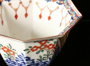 大聖寺伊万里の八角向付が入荷しました❣️御徒町の骨董店・新原美術